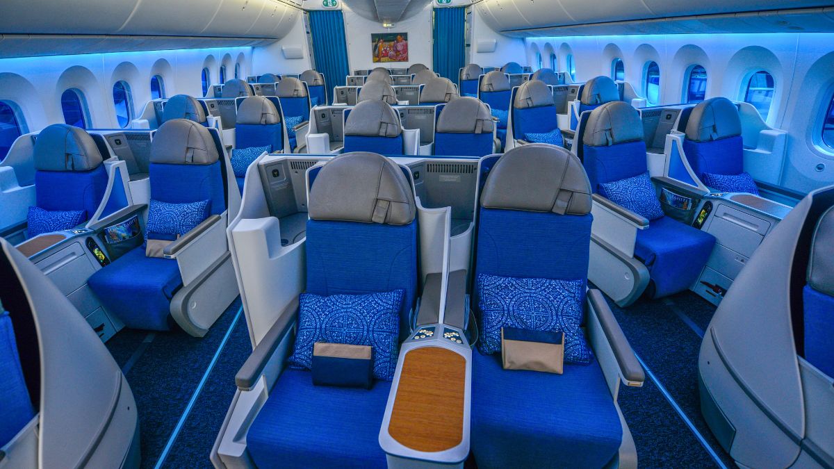 ビジネスクラス座席