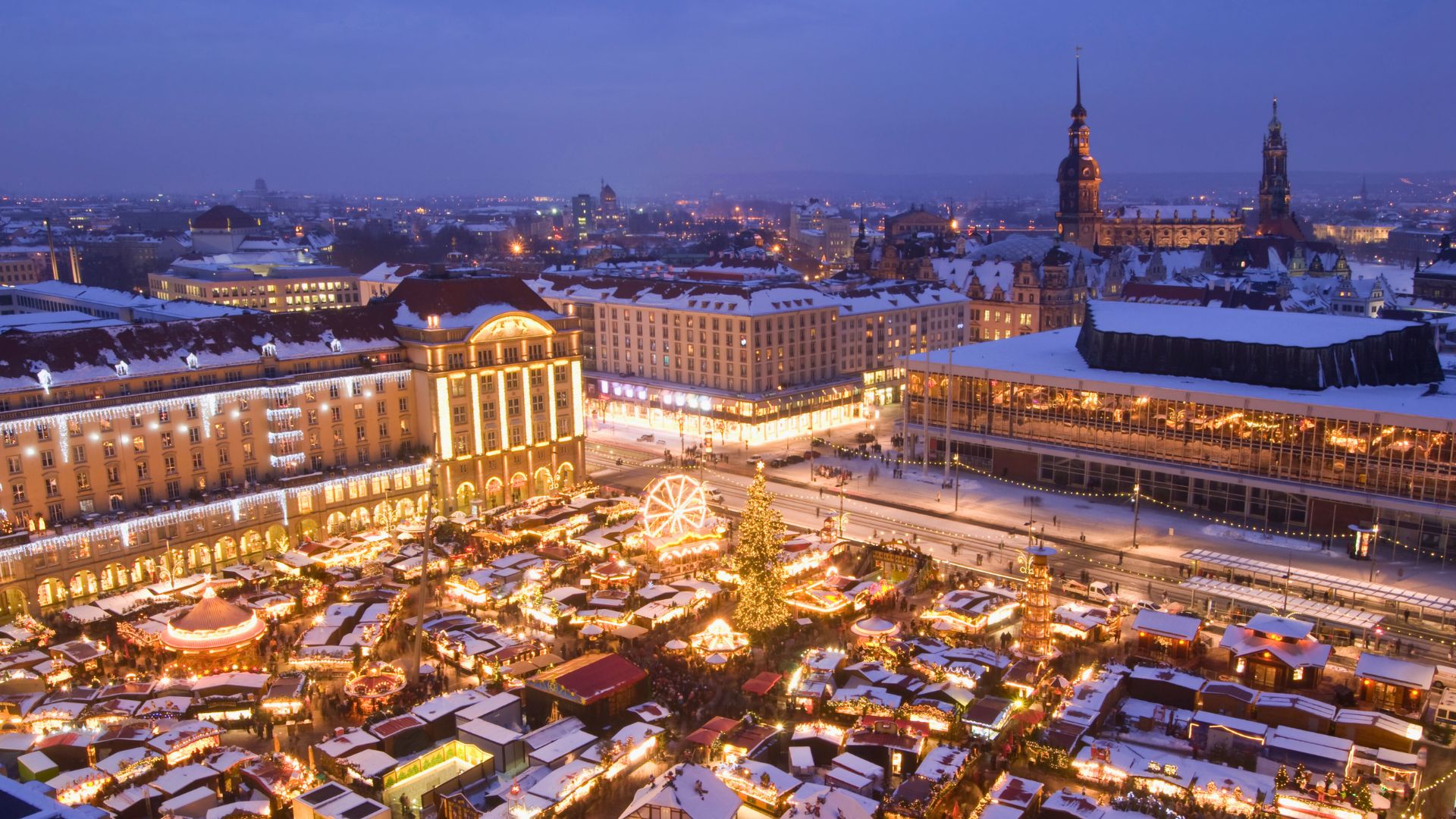 冬の海外旅行イメージ