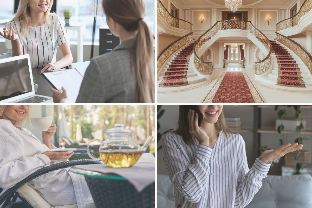 ご相談・ホテル選び・滞在・手配までをまとめたイメージ