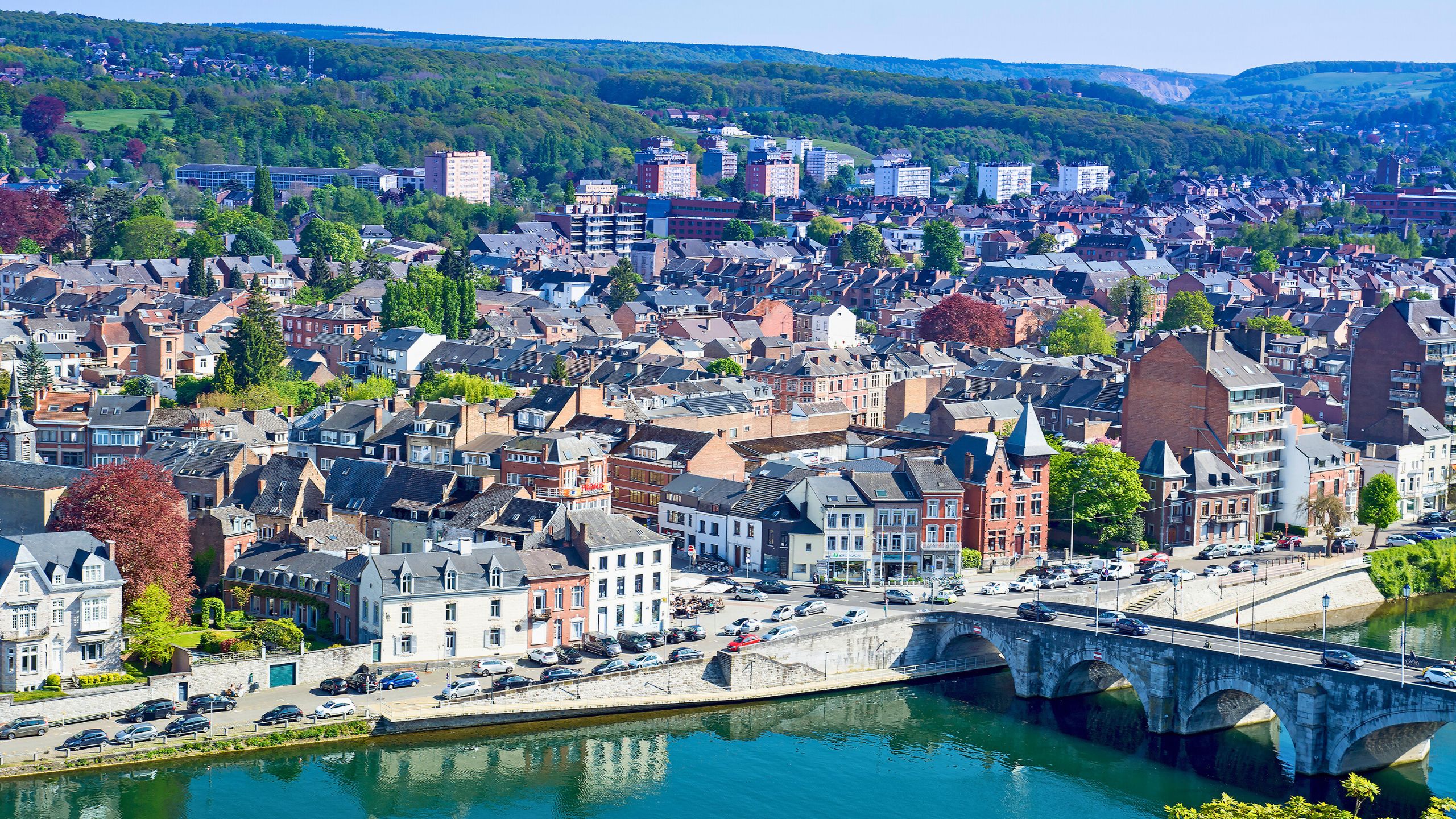 ナミュールの街並み