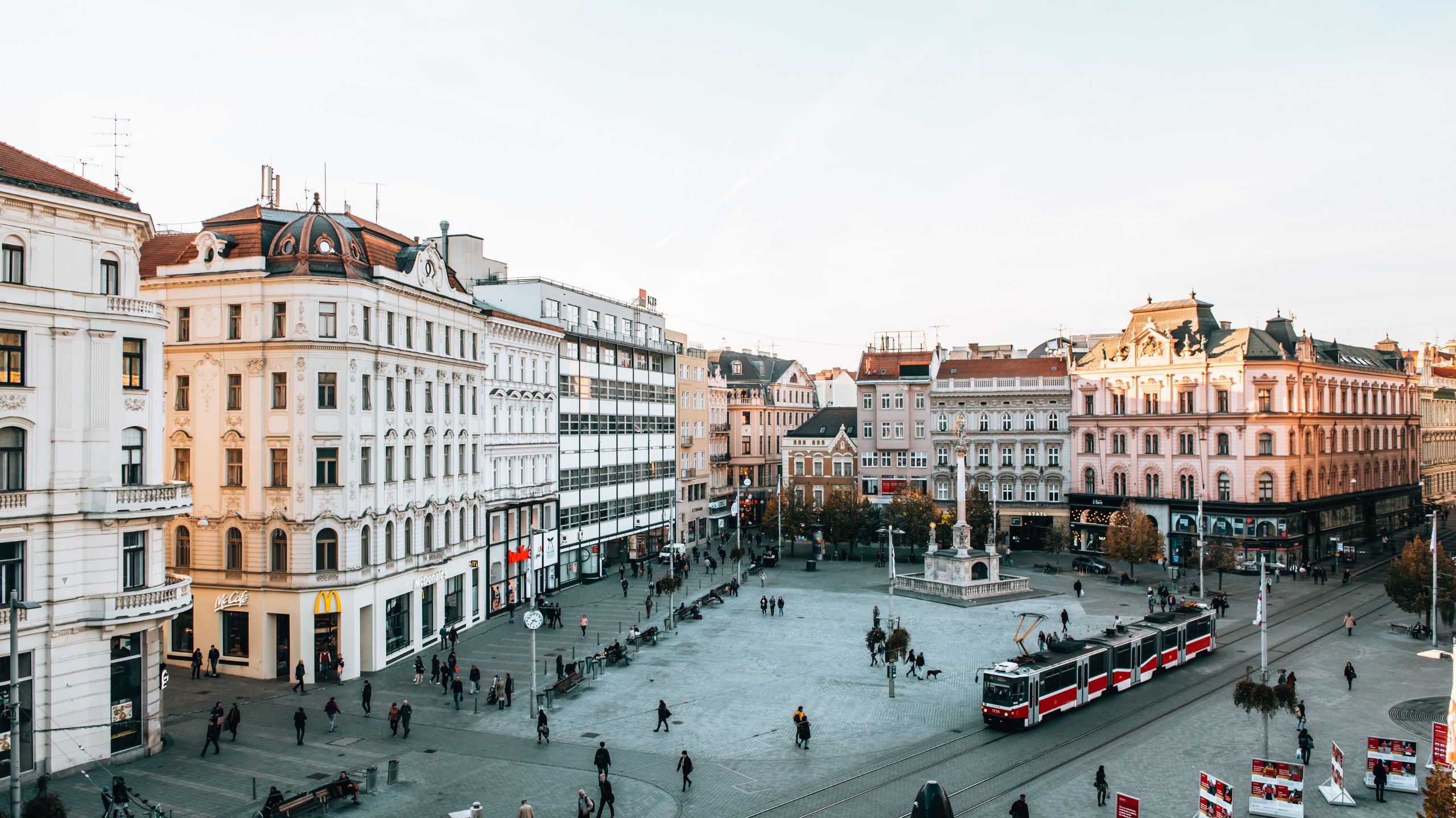 ブルノの街並み
