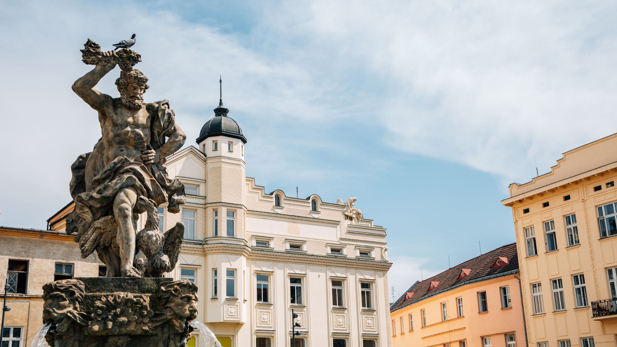 オロモウツの街並み