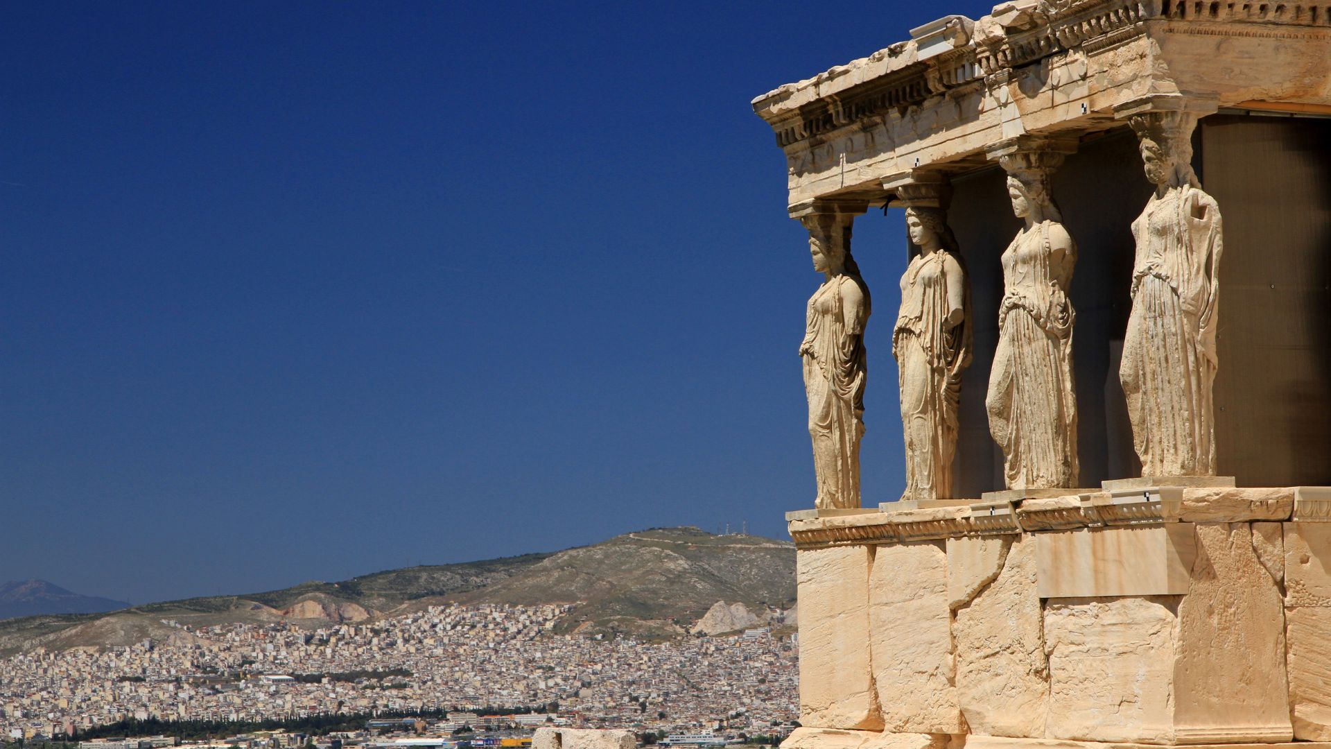 ギリシャ旅行をイメージした風景