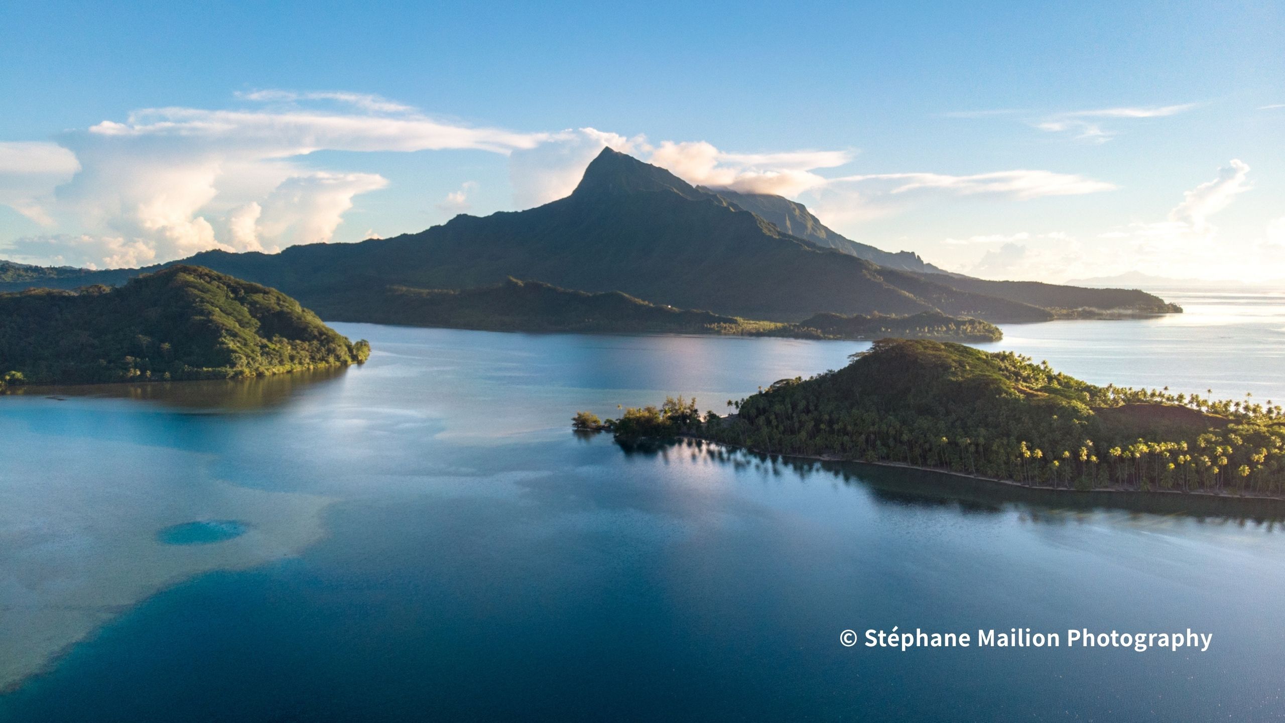 ライアテア島の風景