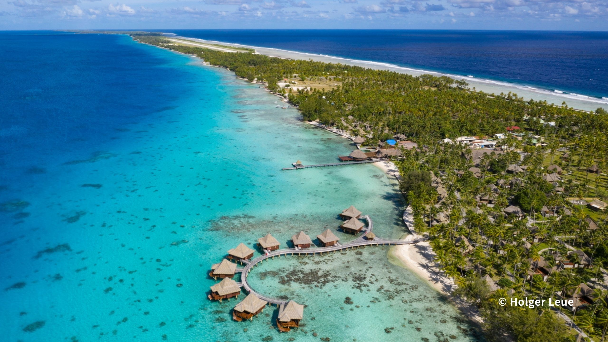 ランギロア島の風景