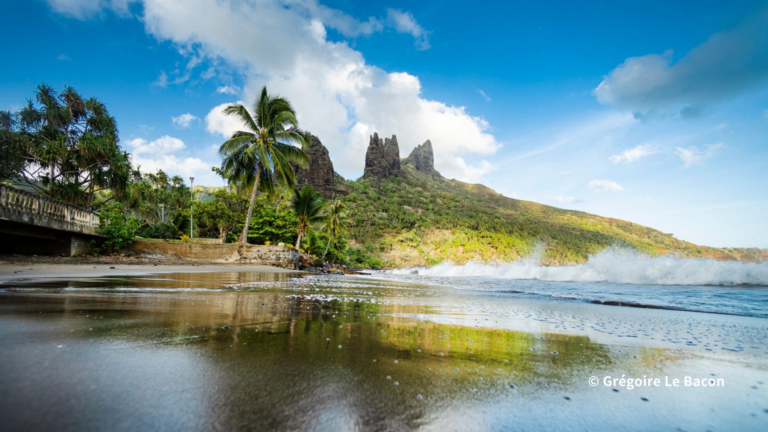 ヌクヒバ島の風景