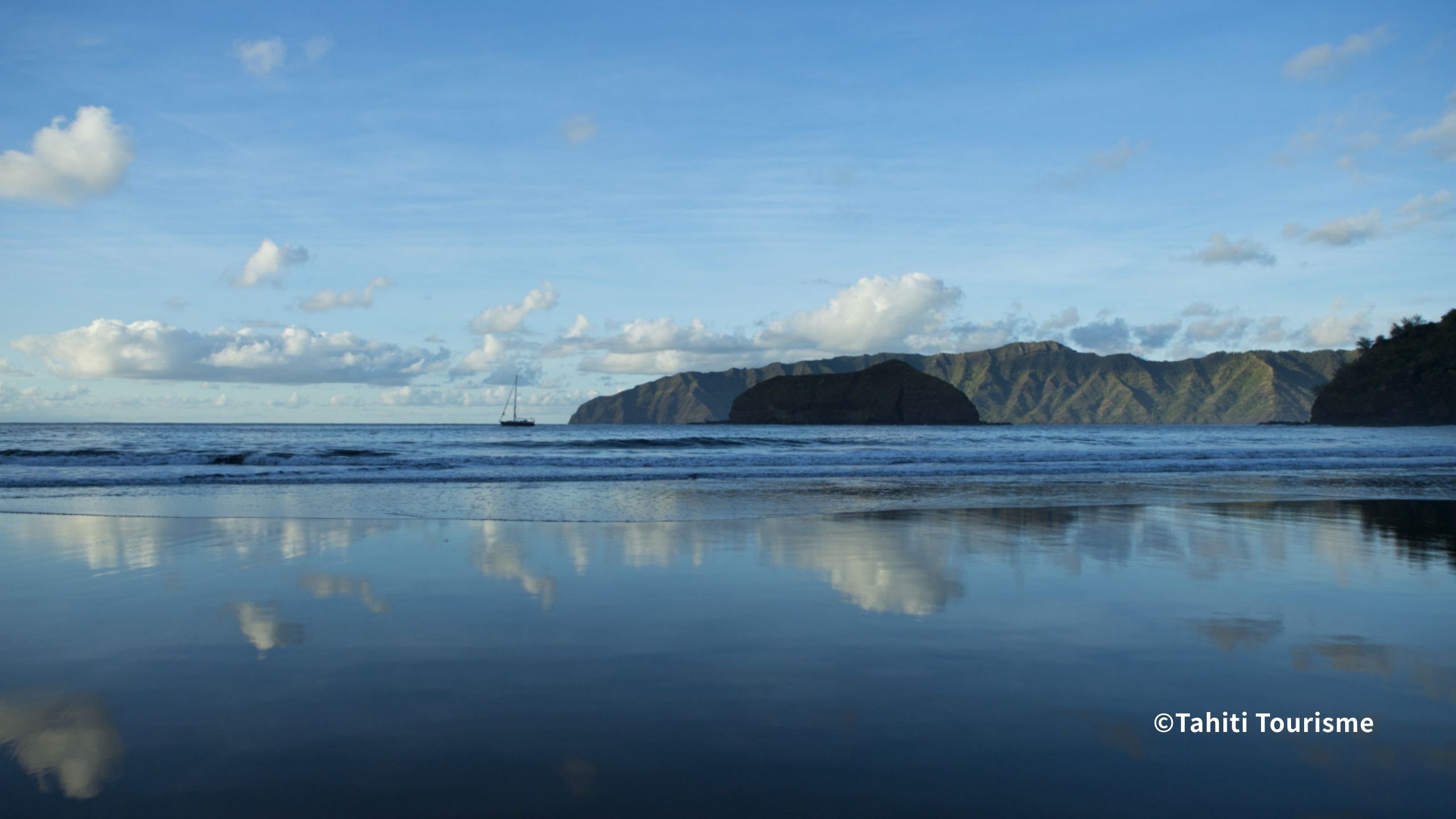 ヒバオア島の風景