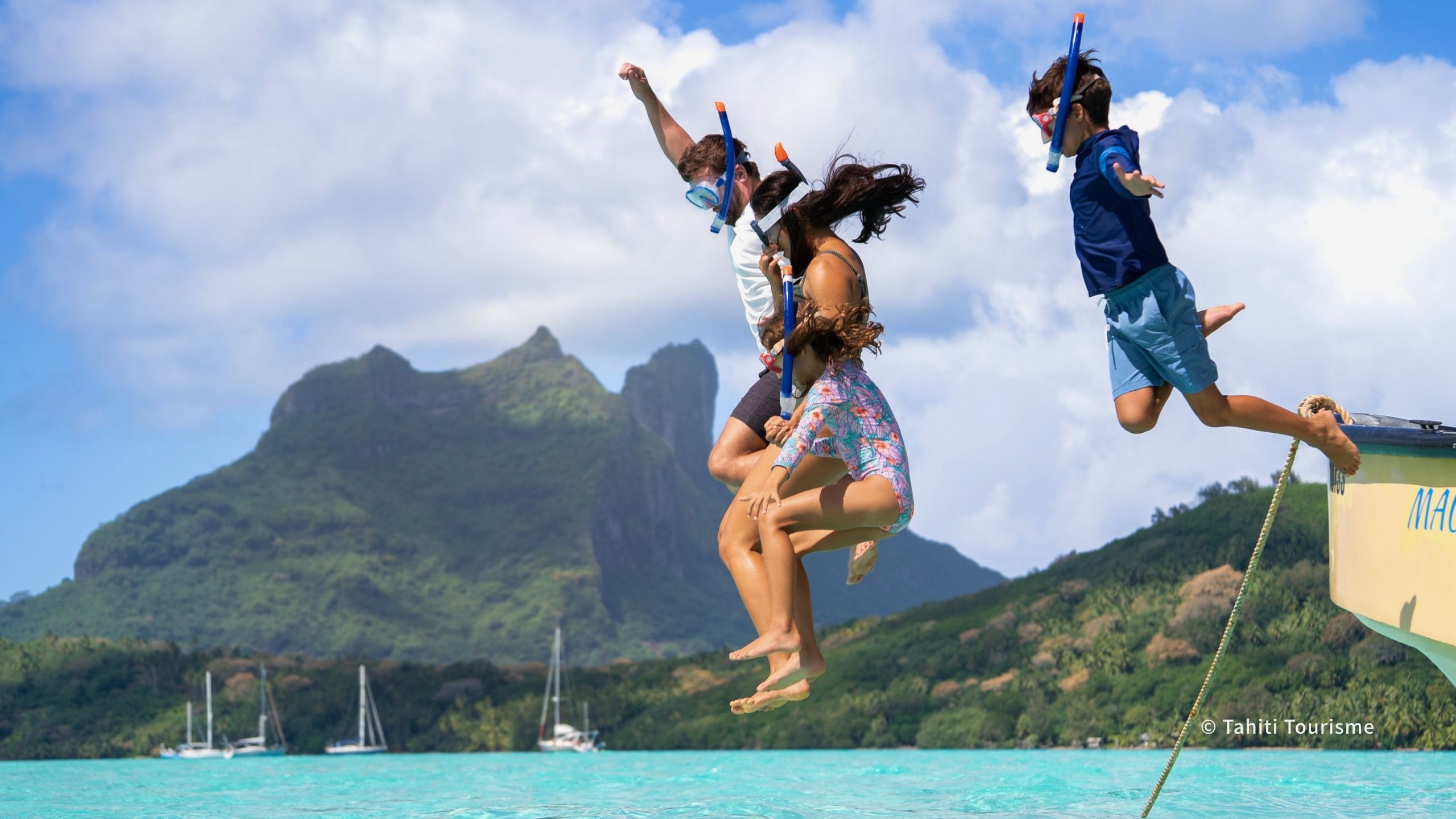 家族で一緒に楽しむタヒチでのアクティビティ