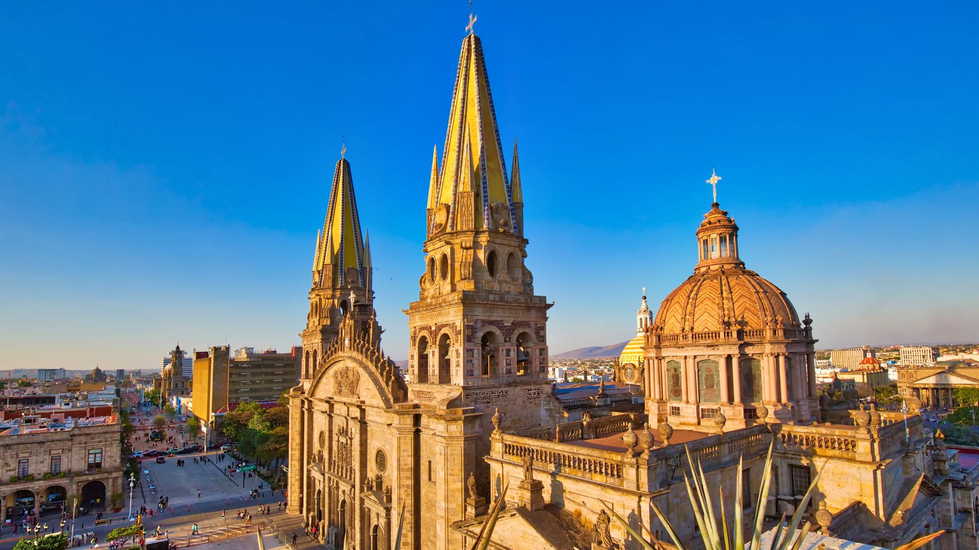 メキシコ旅行をイメージした風景