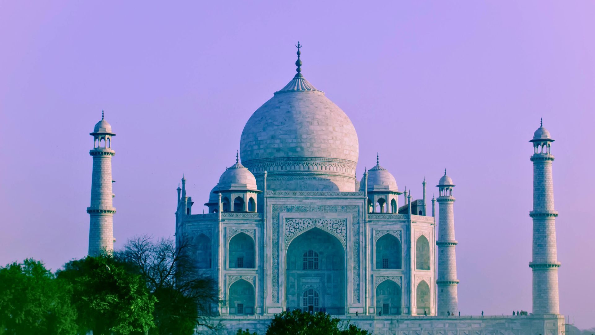 インド旅行をイメージした風景