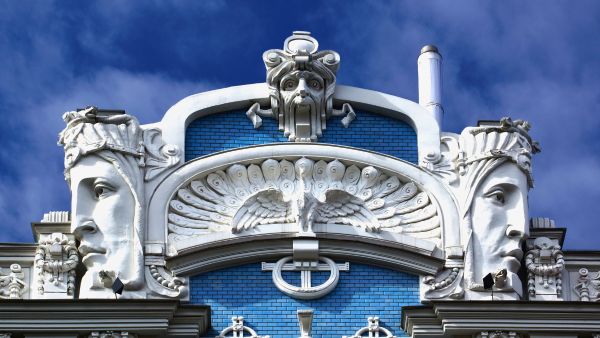 リガのアール・ヌーヴォー建築