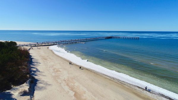 パランガのバルト海沿岸